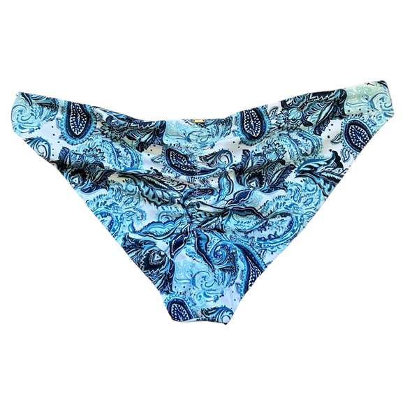 Phax Swim Paisley Floral Print intermediate hipster bottoms womens size large - Picture 2 of 8